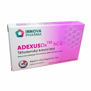 Innova Pharma ADEXUS hCG Tehotenský krvný test vyobraziť