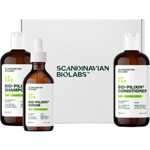 Scandinavian Biolabs® Bio-Pilixin® Hair growth routine pre ženy - šampón + kondicionér + sérum vyobraziť