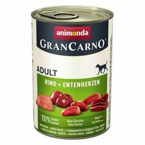 Animonda Konzerva Gran Carno hovädzie + kačacie srdce 400 g vyobraziť