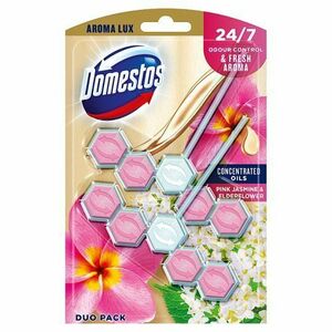 Domestos Aroma Lux Pink Jasmine & Elderflower 2 x 55 g vyobraziť