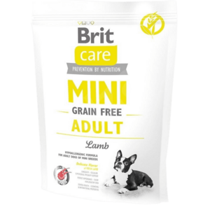 BRIT Granule Dog Mini Grain free Adult Lamb 400 g vyobraziť