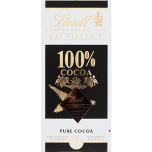 Lindt Excellence čokoláda horká 100% 50 g vyobraziť