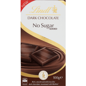 Lindt Horká čokoláda bez prídavku cukru 100 g vyobraziť