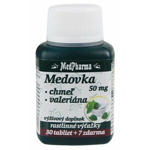 MedPharma Medovka 50 mg + Chmel' + Valeriána 37 tabliet vyobraziť
