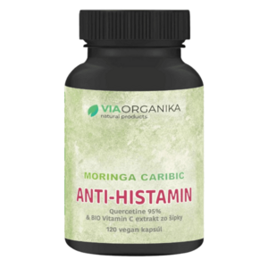 Via Organika moringa caribic Anti-Histamin 120 kapsúl vyobraziť