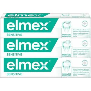 Elmex Sensitive Zubná pasta na citlivé zuby 3 x 75 ml vyobraziť