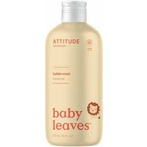 Attitude Detská pena do kúpeľa Baby leaves s vôňou hruškového džúsu 473 ml vyobraziť