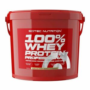 SCITEC NUTRITION 100% Whey Protein Professional vanilka/lesné plody 5000 g vyobraziť