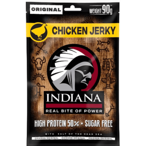 Indiana Jerky Chicken Original 90 g vyobraziť