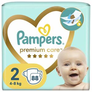 Pampers Premium Care plienky veľ. 2, 4-8 kg, 88 ks vyobraziť