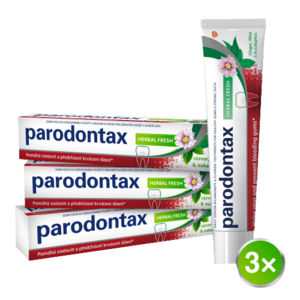 Parodontax Zubná pasta Herbal Fresh 3 x 75 ml vyobraziť