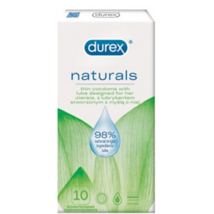 Durex Naturals prezervatívy 10 ks vyobraziť