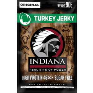 Indiana Jerky Turkey Original 90 g vyobraziť