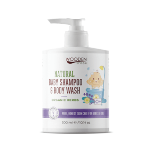 Wooden Spoon Detský sprchový gél a šampón na vlasy 2v1 s bylinkami 300 ml vyobraziť