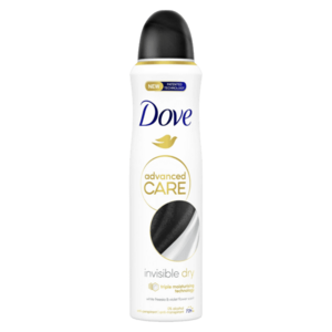 Dove Advanced care Invisible dry antiperspirant sprej 150 ml vyobraziť