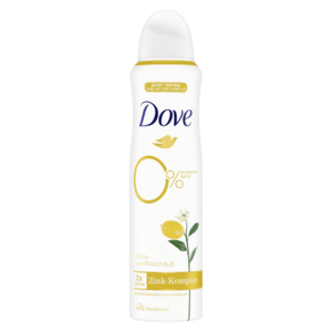 Dove 0% ALU Citrus a Broskyňa deodorant sprej 150 ml vyobraziť