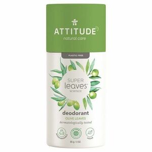 Attitude Super leaves Prírodný tuhý dezodorant, Olivové listy 85 g vyobraziť