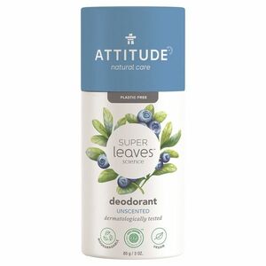 Attitude Super leaves Prírodný tuhý dezodorant – bez vône 85 g vyobraziť