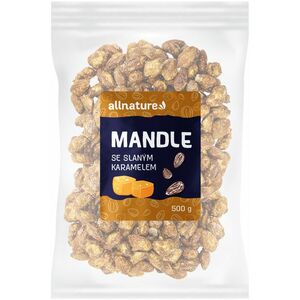 Allnature Mandle slaný karamel 500 g vyobraziť