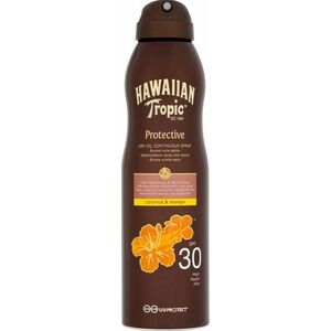 HAWAIIAN TROPIC Suchý opaľovací olej SPF 30 Protective 180 ml vyobraziť