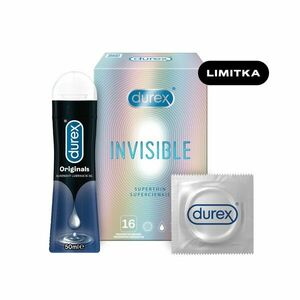 Durex SEX Invisible 16ks + gel 50 ml vyobraziť