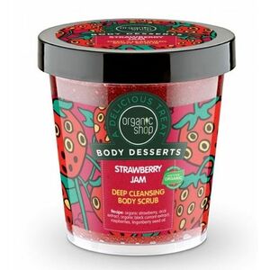 Natura Siberica Organic Shop - Jahodový džem - Telový peeling 450 ml vyobraziť