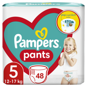 Pampers Active Baby Pants veľ. 5, 12-17 kg, 48 ks vyobraziť