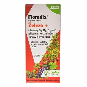 Salus Floradix bylinný sirup 250 ml vyobraziť