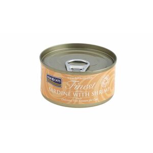 Fish4Cats Konzerva pre mačky Finest sardinka s krevetami 70 g vyobraziť