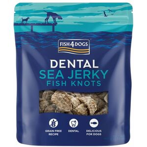 Fish4Dogs Dentálne pamlsky pre psov morská ryba - uzlíky 100 g vyobraziť