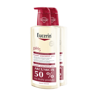 Eucerin pH5 Sprchový gél promobalenie 2 x 400 ml vyobraziť