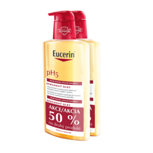 Eucerin pH5 Sprchový olej promobalenie 2 x 400 ml vyobraziť