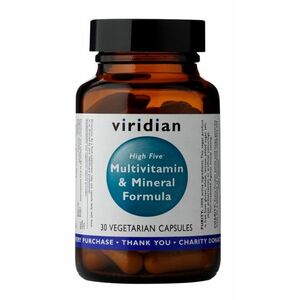 Viridian High Five Multivitamin & Mineral Formula 30 kapsúl vyobraziť