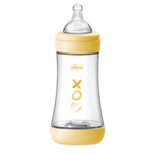 Chicco Fľaša dojčenská Perfect5 silikón, žltá 240 ml vyobraziť
