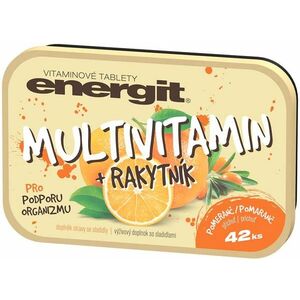 Energit Multivitamín s príchuťou pomaranč 42 tabliet vyobraziť