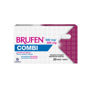 Brufen BRUFEN COMBI TBL FLM 20X500/200 MG 20 tabliet vyobraziť