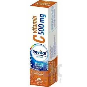 REVITAL Vitamín C 500 mg 20 šumivých tabliet vyobraziť