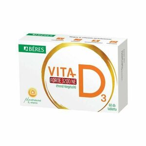 BÉRES PHARMACEUTICALS D3-vitamin Vita-D3 3200UI 60 tabliet vyobraziť