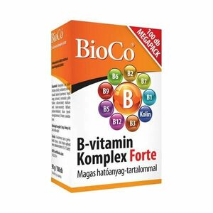 BioCo B-vitamin komplex Forte 100 tabliet vyobraziť