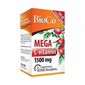 BioCo Mega C vitamin 1500 mg 100 tabliet vyobraziť