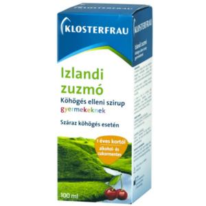 Klosterfrau Islandský lišajový sirup pre deti s príchuťou čerešne 100 ml vyobraziť