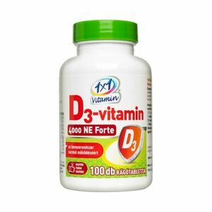 1x1 Vitaday Vitamín D3 4000 IU Forte limetka 100 tabliet vyobraziť