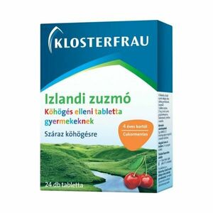 Klosterfrau Tablety proti kašľu z islandského lišajníka pre deti 24 ks vyobraziť