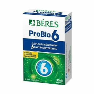 Béres Pharmaceuticals Probio 6 30 kapsúl vyobraziť