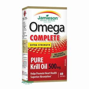 JAMIESON Omega COMPLETE Pure Krill 500 mg 60 kapsúl vyobraziť