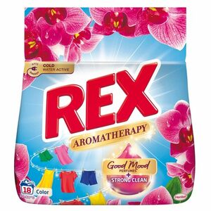 REX Prací prášok Aromatherapy Orchid Color Box 18 pranie 990 g vyobraziť
