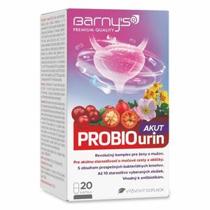 BARNY'S Probiourin akut 20 kapsúl vyobraziť