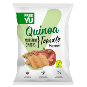 FREEYOU Quinoa multigrain snack paradajkové chipsy 70 g vyobraziť