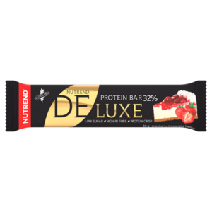 NUTREND Deluxe proteín tyčinka jahodový cheesecake 60 g vyobraziť