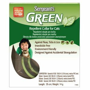 SERGEANT´S Green repelentný obojok pre mačky 35 cm 1 kus vyobraziť